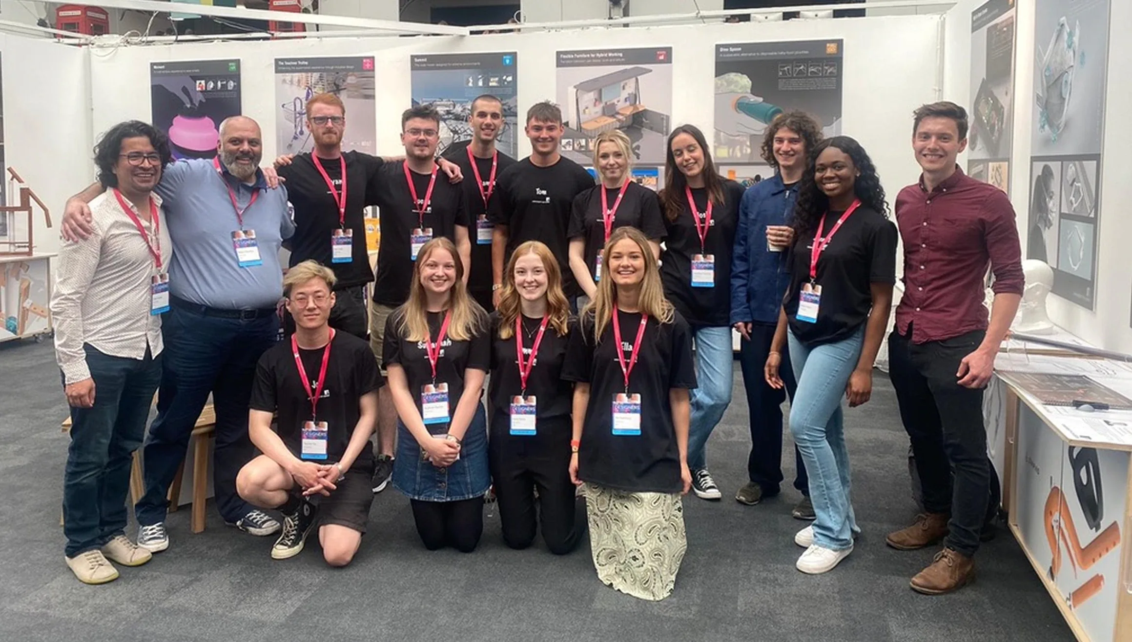 StairAID team photo at an exhibition