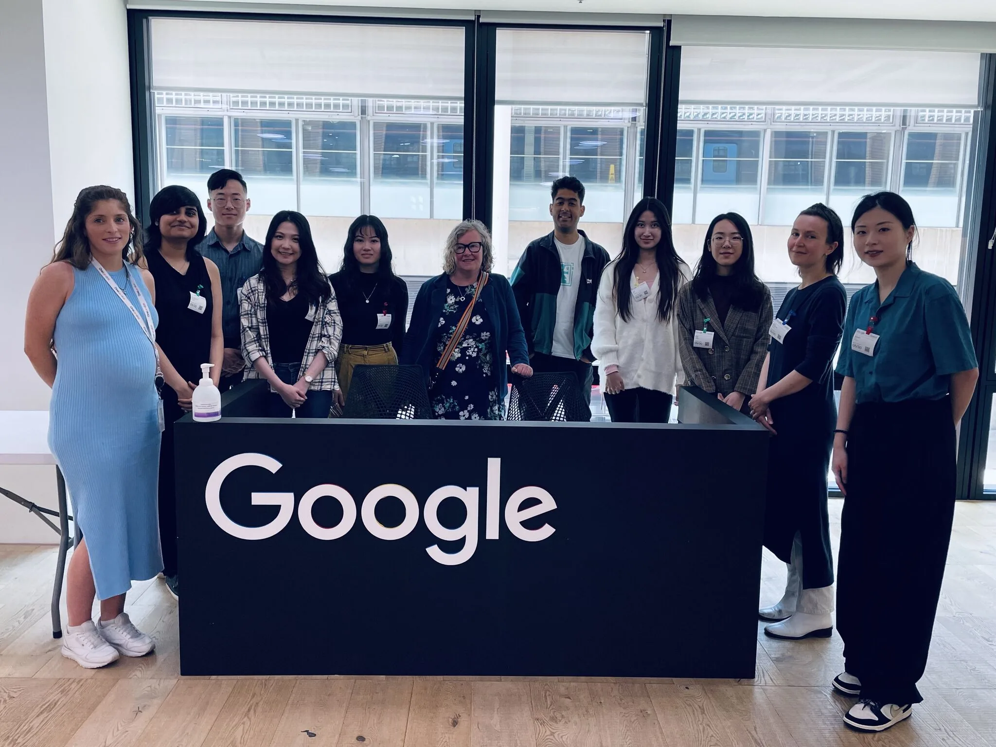 Joe at a Google event